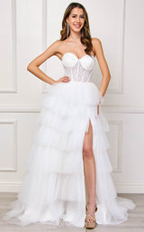 Amelia Couture 7067 White