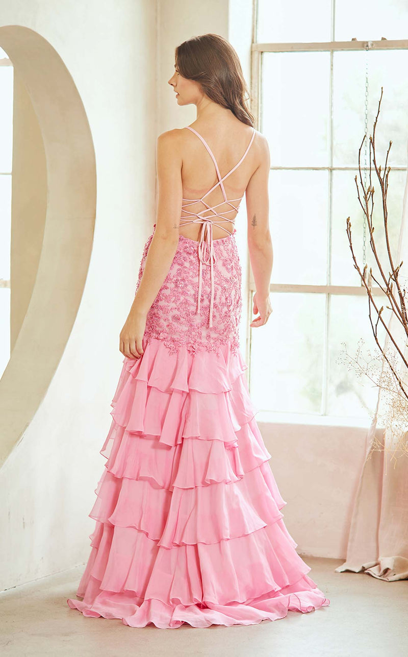 Amelia Couture 7085 Pink