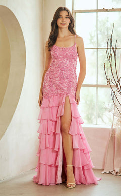 Amelia Couture 7085 Pink