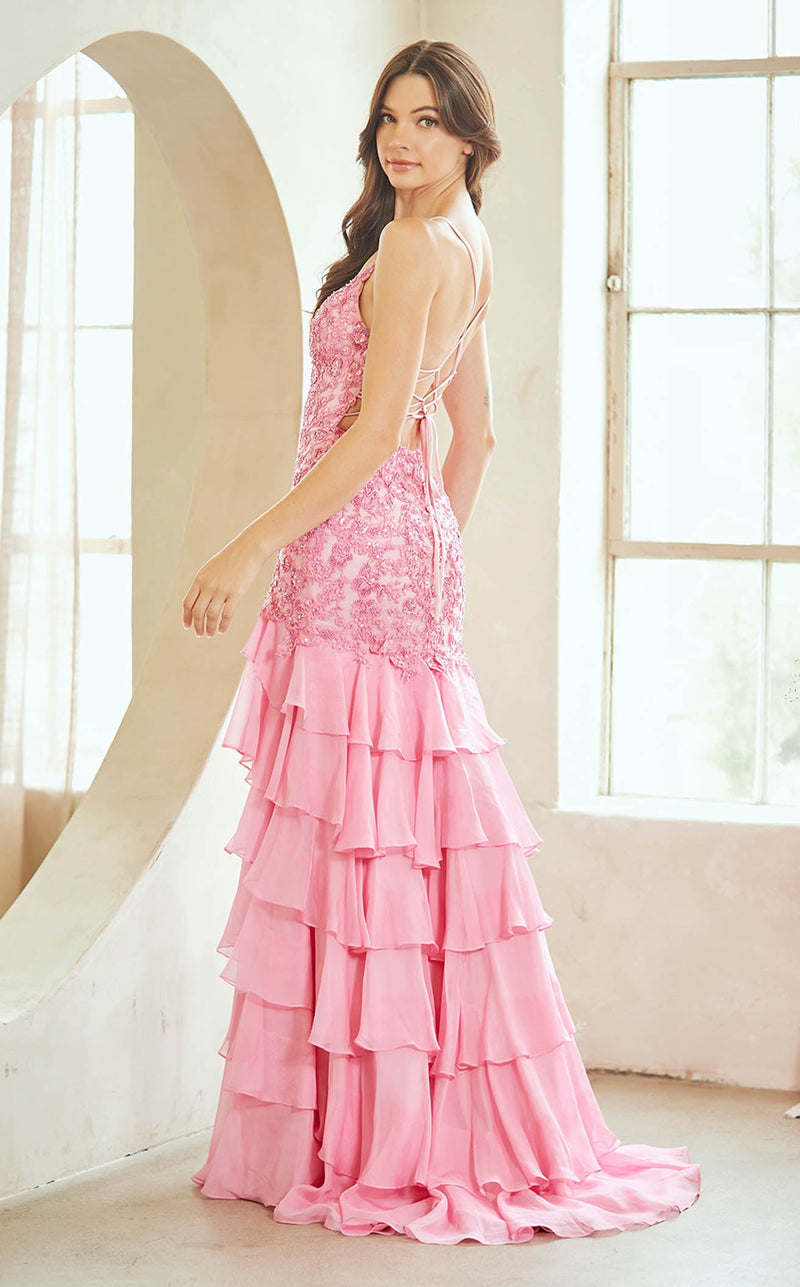 Amelia Couture 7085 Pink