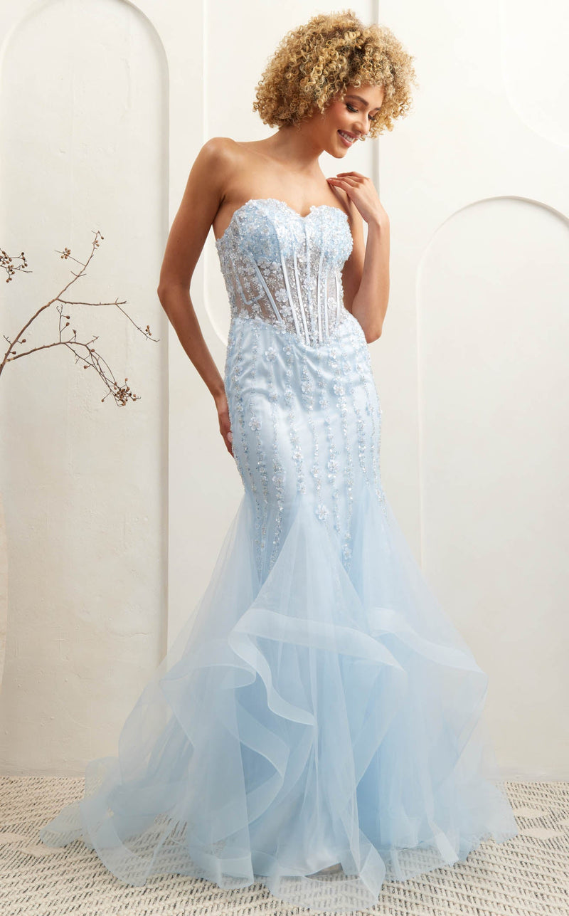 Amelia Couture 8002 Baby Blue