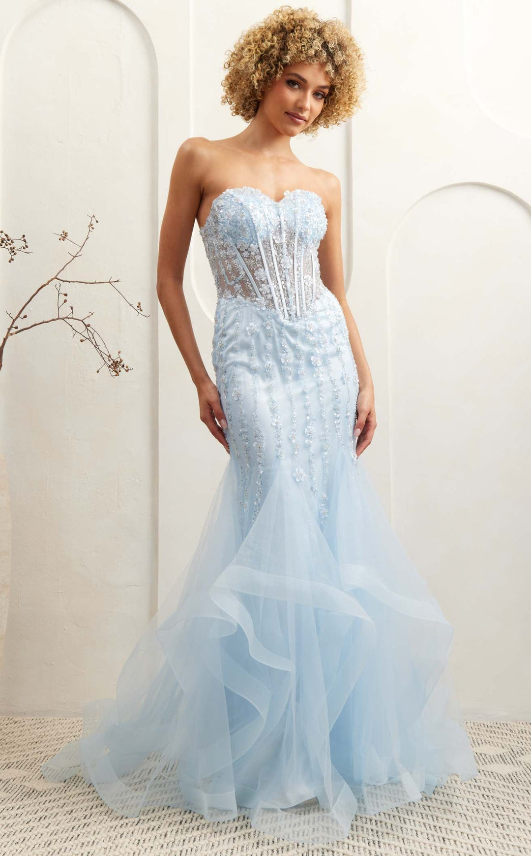 Amelia Couture 8002 Baby Blue