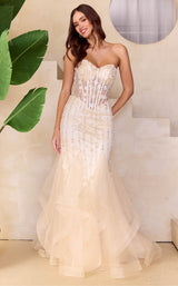Amelia Couture 8002 Light Yellow