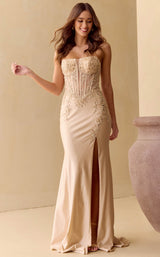 Amelia Couture 8040 Champagne