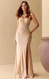 Amelia Couture 8040 Champagne