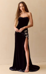 Amelia Couture 8047 Black