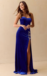 Amelia Couture 8047 Royal Blue