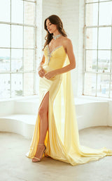 Amelia Couture 8055 Yellow