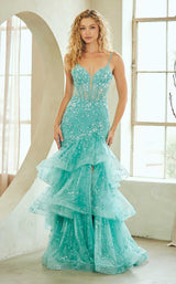 Amelia Couture 8062 Teal