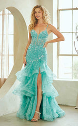 Amelia Couture 8062 Teal