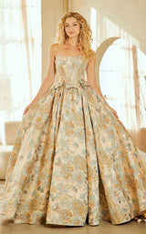 Amelia Couture 8068 Champagne