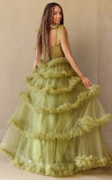 Amelia Couture 8900 Moss Green