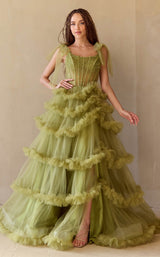 Amelia Couture 8900 Moss Green