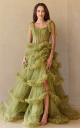 Amelia Couture 8900 Moss Green