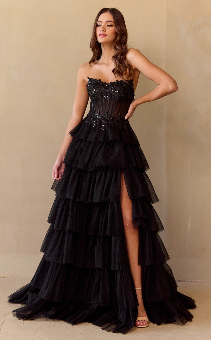 Amelia Couture 9053 Black