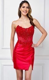 Amelia Couture 9062S Red