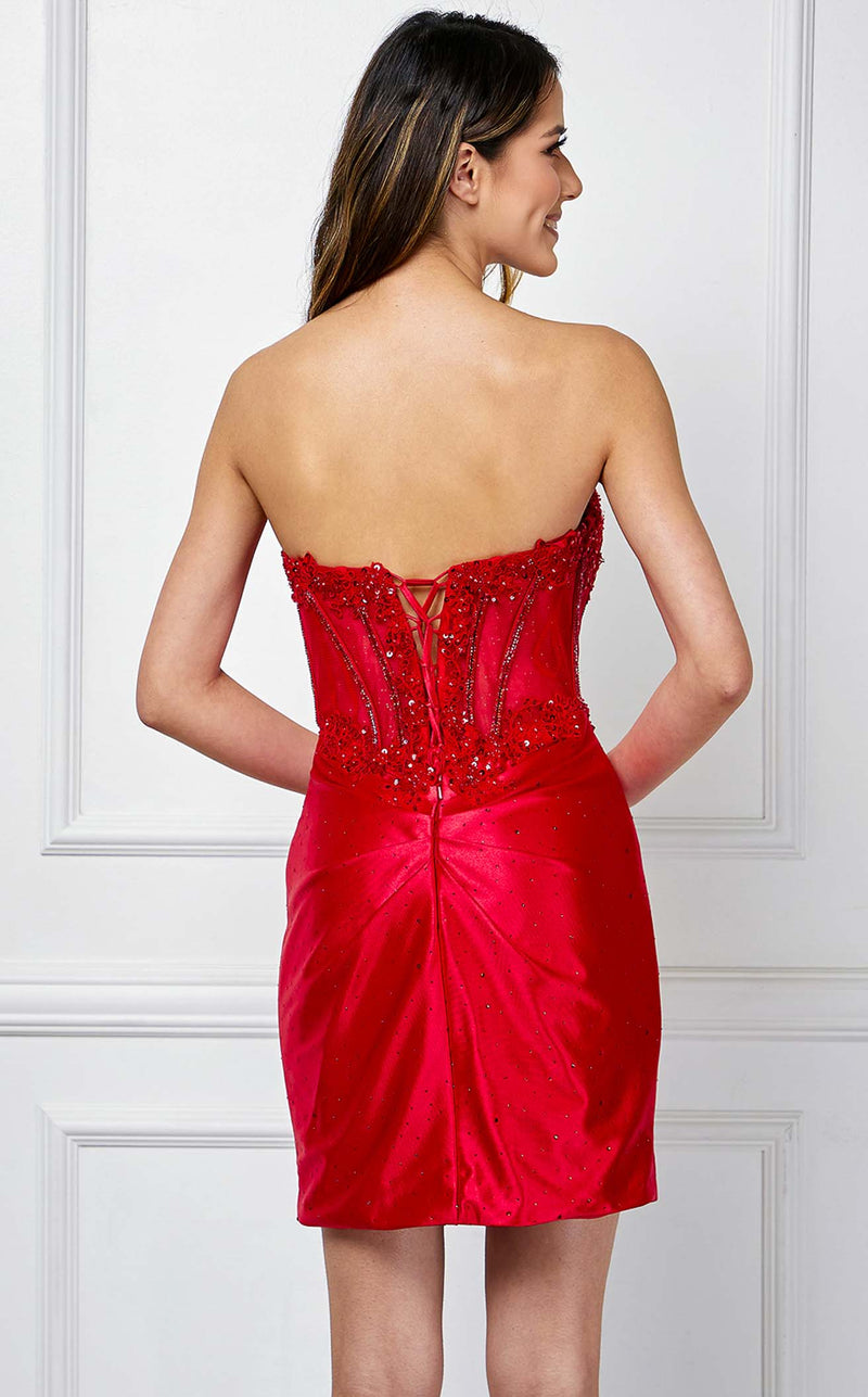 Amelia Couture 9062S Red