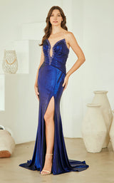 Amelia Couture 9076 Navy