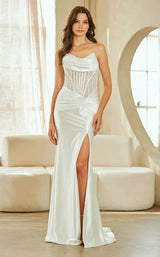 Amelia Couture 9077 White