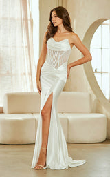 Amelia Couture 9077 White