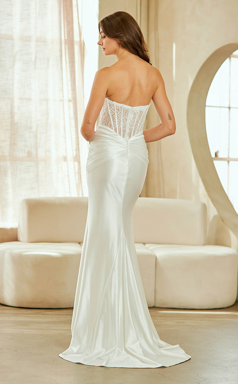 Amelia Couture 9077 White