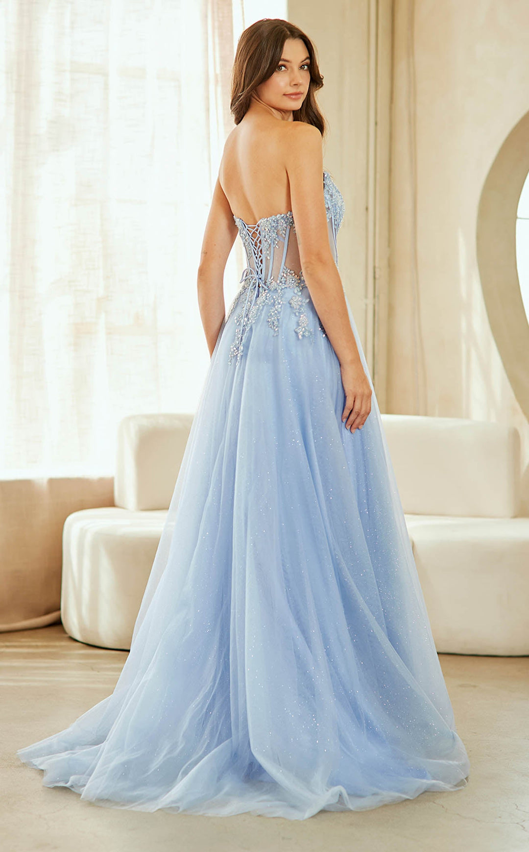 Amelia Couture 9078 Periwinkle