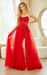 Amelia Couture 9078 Red
