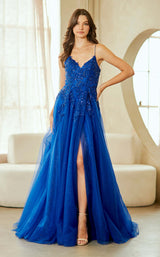 Amelia Couture 9079 Royal Blue