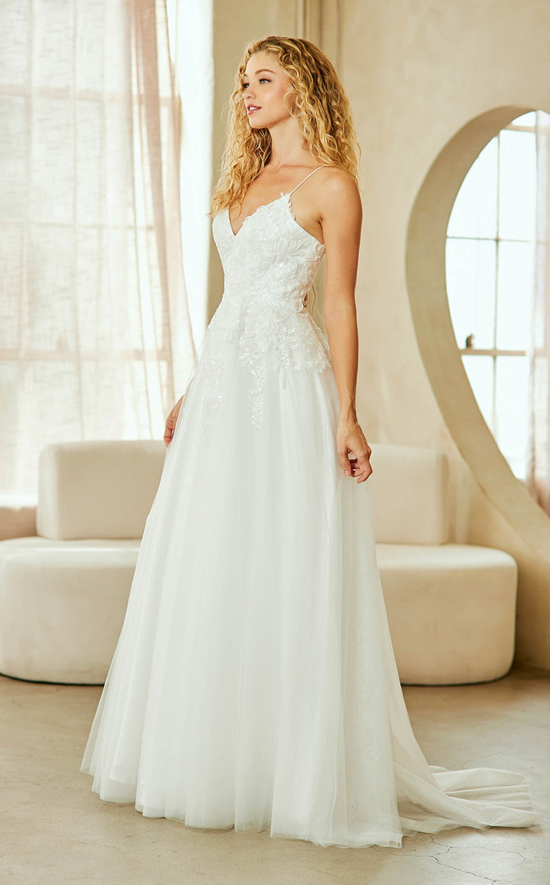 Amelia Couture 9079 White