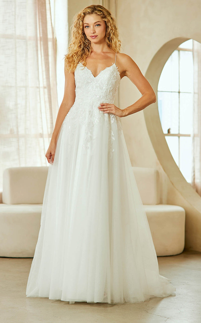 Amelia Couture 9079 White