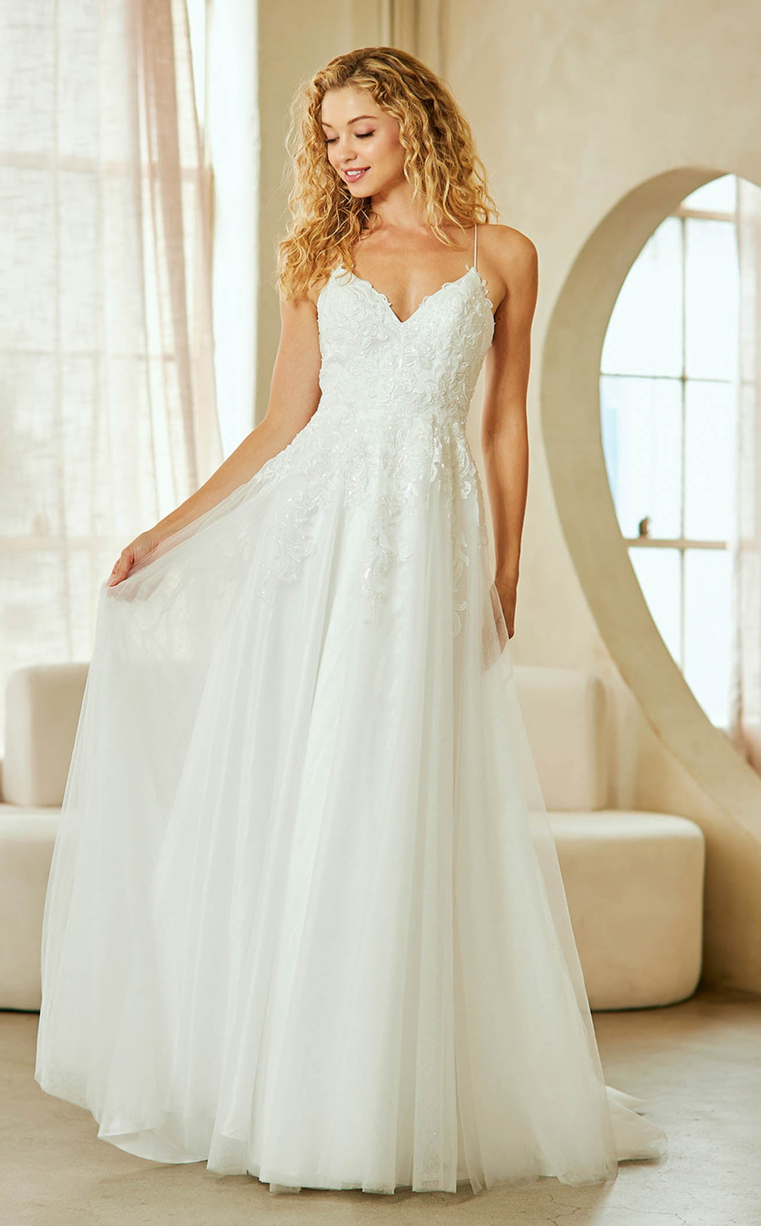 Amelia Couture 9079 White