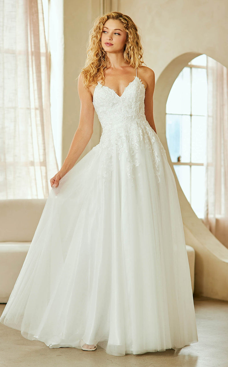 Amelia Couture 9079 White