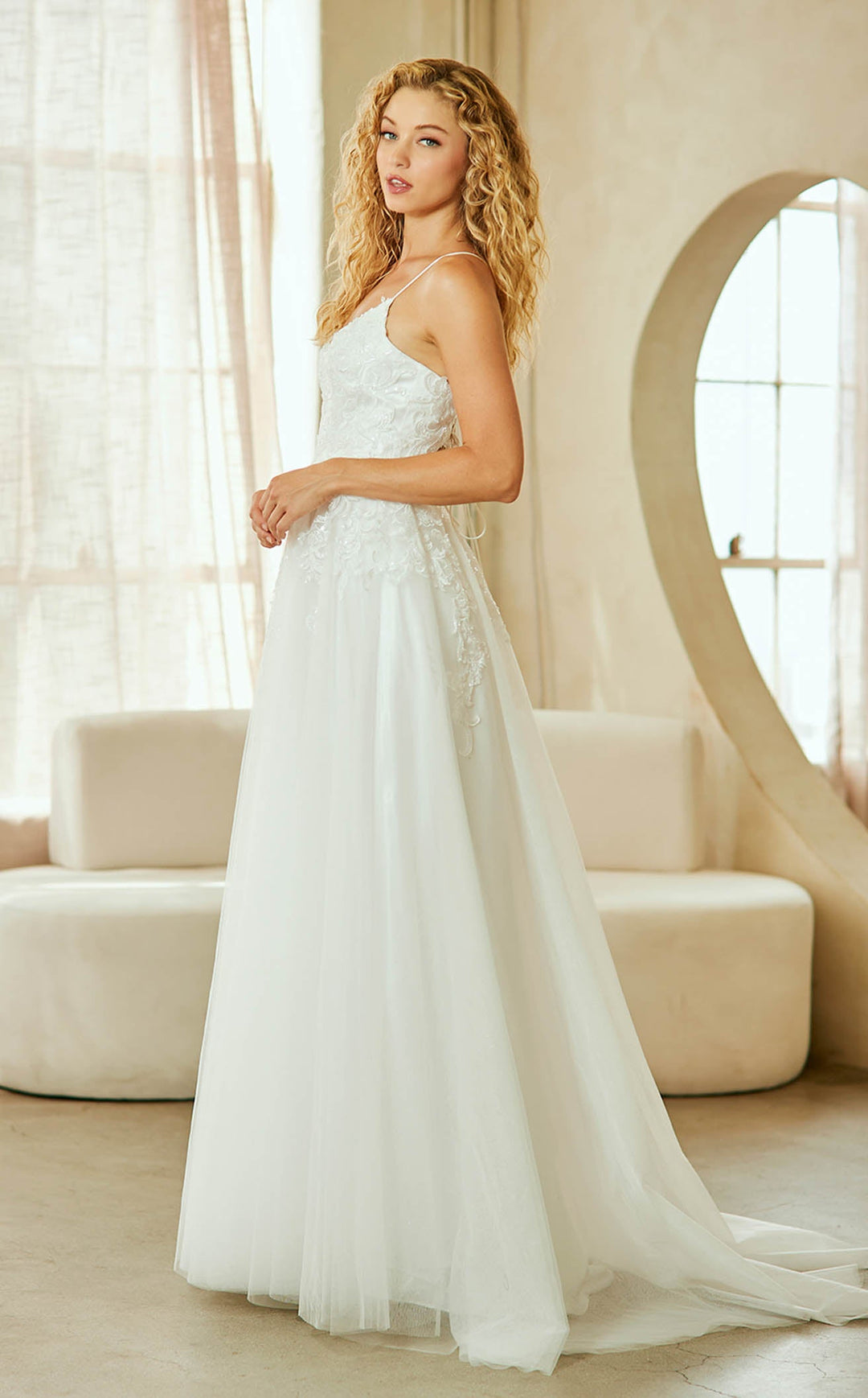 Amelia Couture 9079 White