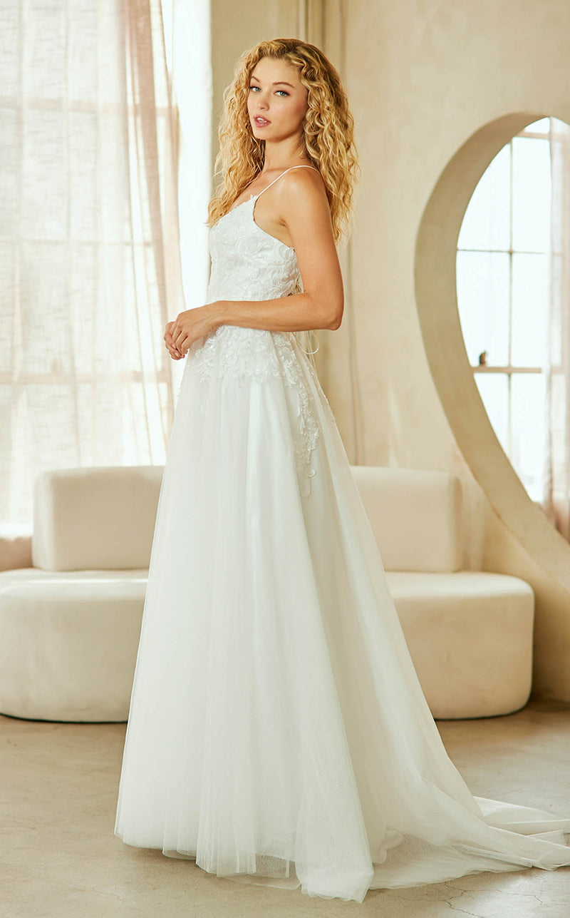 Amelia Couture 9079 White