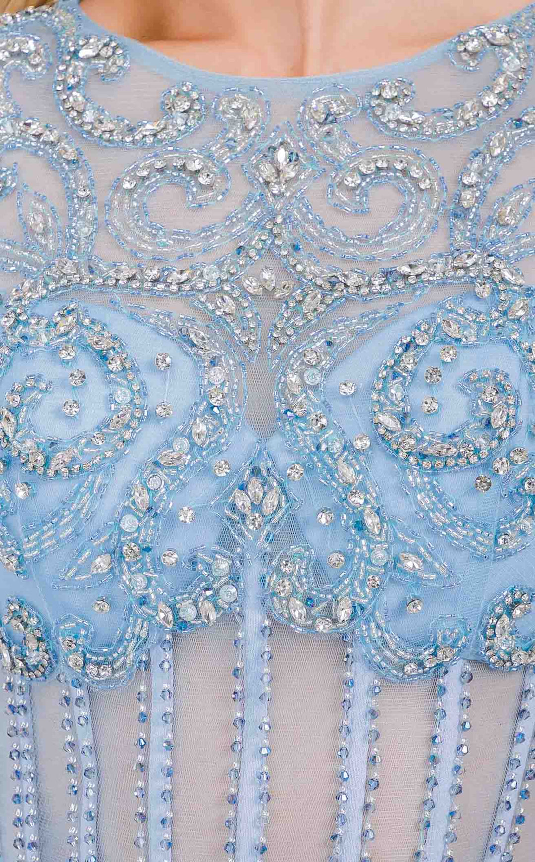 Amelia Couture AG0111 Baby Blue