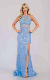 Amelia Couture AG0111 Baby Blue