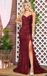 Amelia Couture BZ011 Burgundy