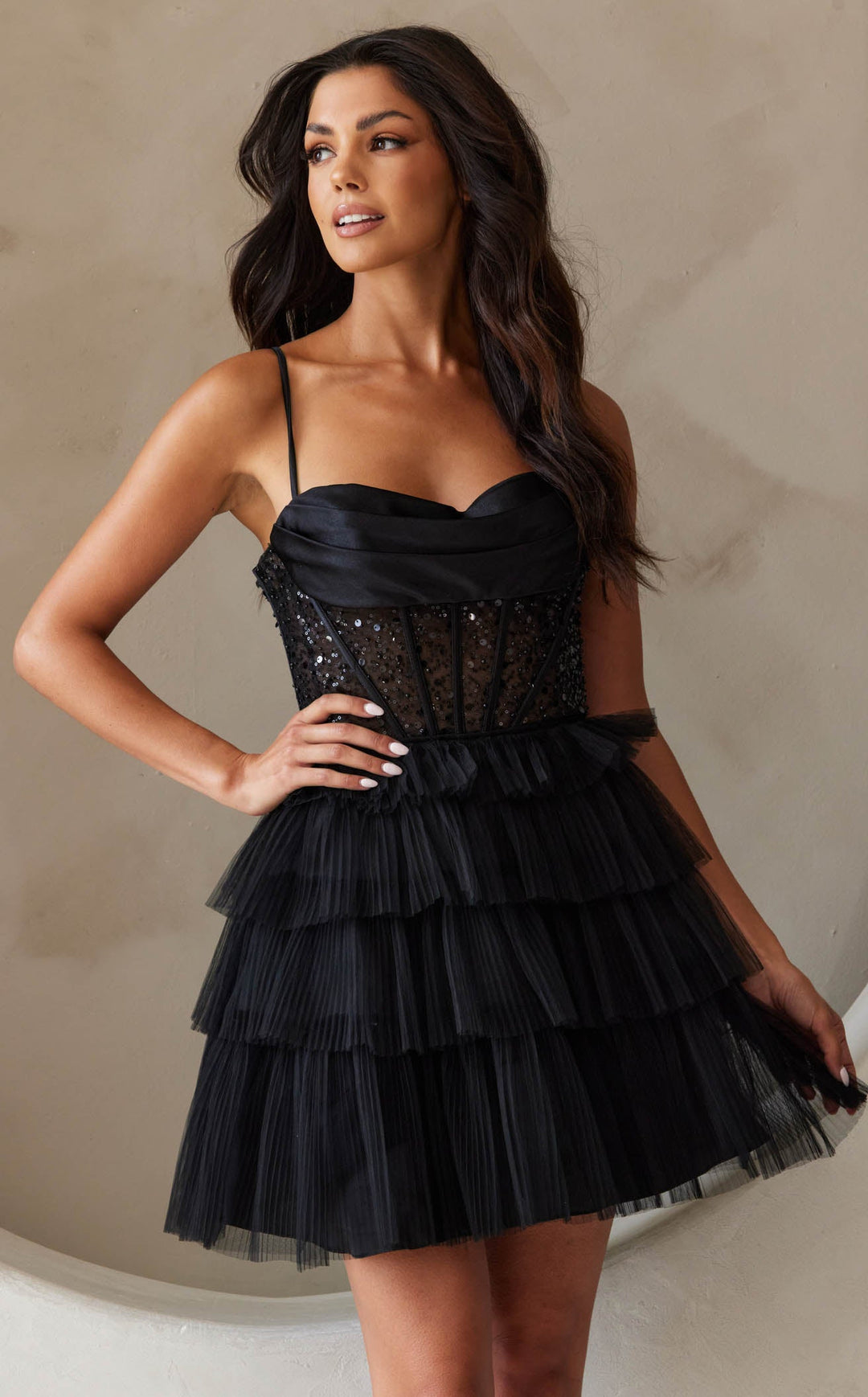 Amelia Couture BZ9023S Black