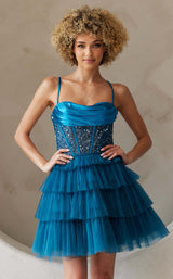 Amelia Couture BZ9023S Teal