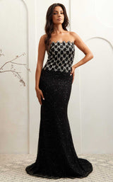 Amelia Couture IN2001 Black