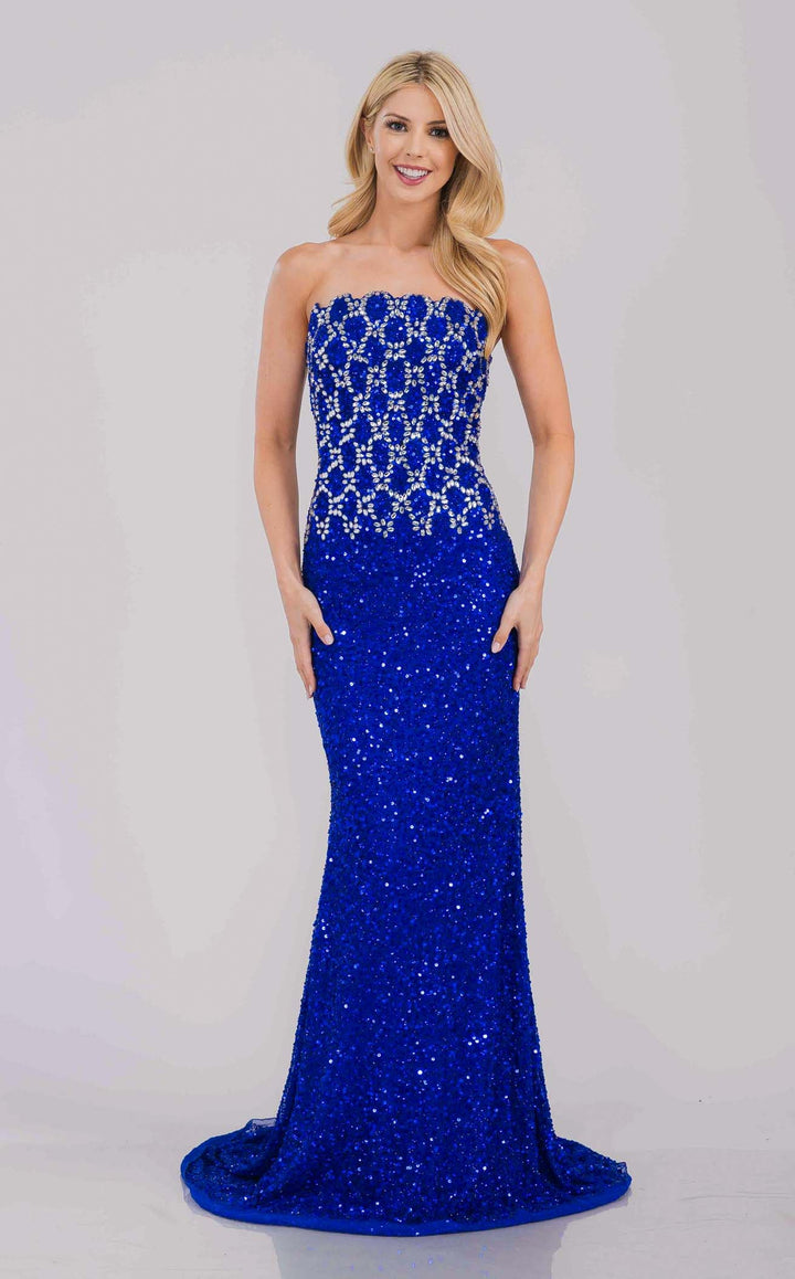 Amelia Couture IN2001 Royal Blue