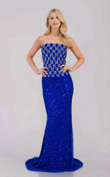 Amelia Couture IN2001 Royal Blue