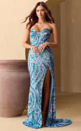 Amelia Couture IN2003 Teal