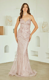 Amelia Couture JQ1101 Dusty Rose