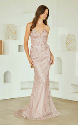 Amelia Couture JQ1101 Dusty Rose