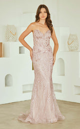 Amelia Couture JQ1101 Dusty Rose
