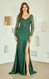 Amelia Couture JQ1102 Emerald