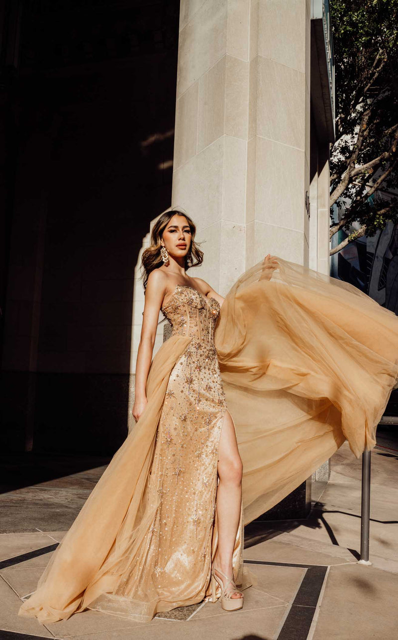 Amelia Couture SU091 Champagne