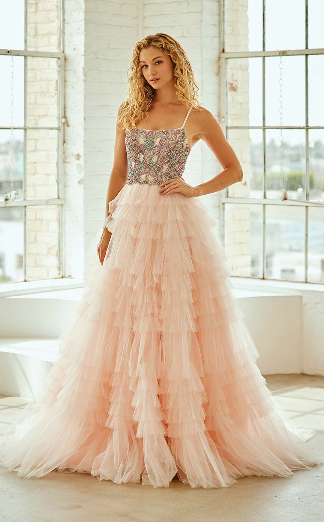 Amelia Couture SU096 Light Pink