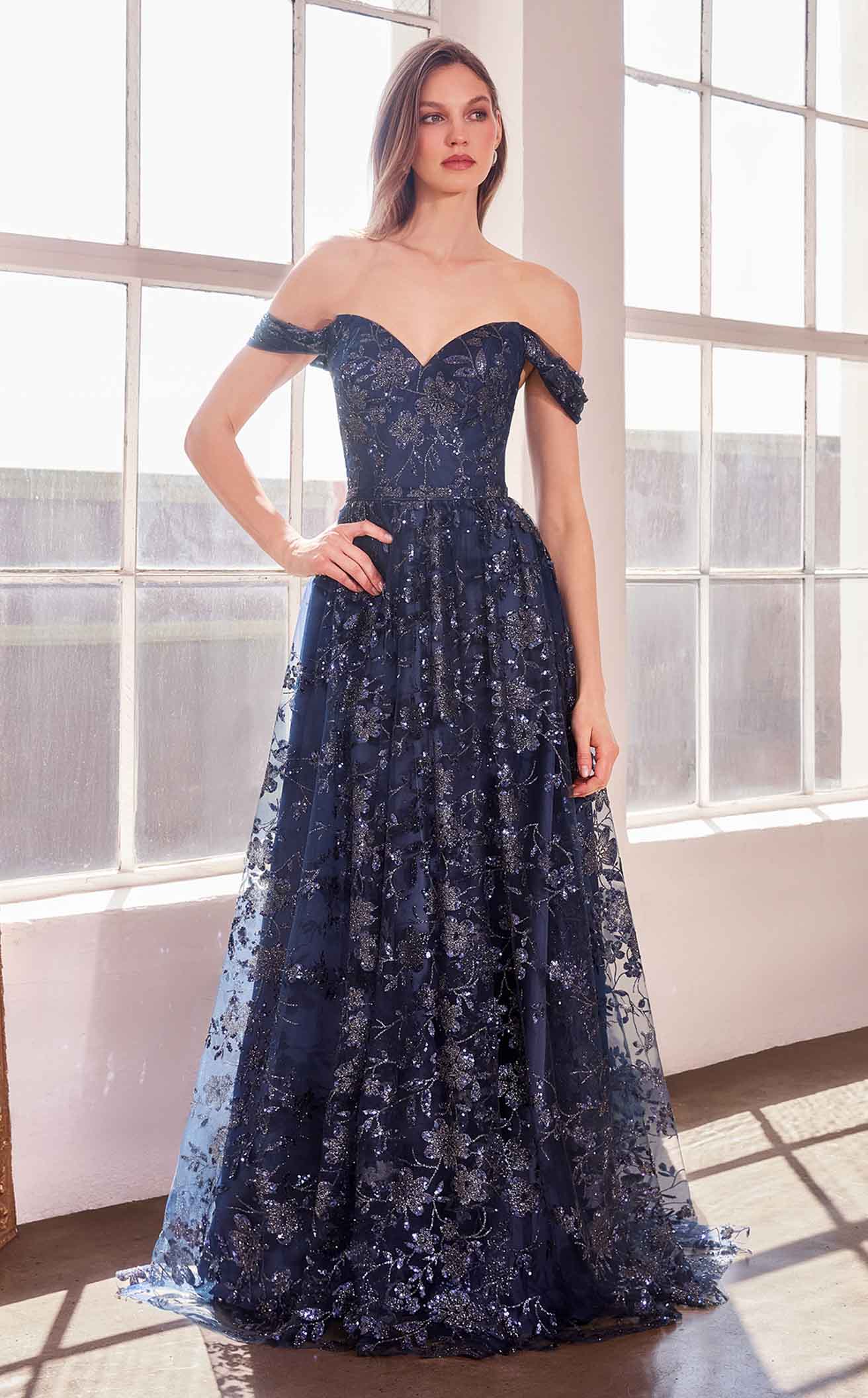 Amoris T702 Strapless Chiffon Dress